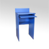 biurko wysokie niebieskie