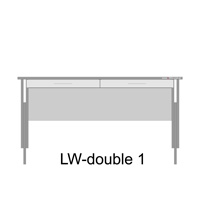 Biurko regulowane LWiki LW double 1
